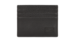 Fendi Business Cardholder, Leather, Black, 6906, 3*